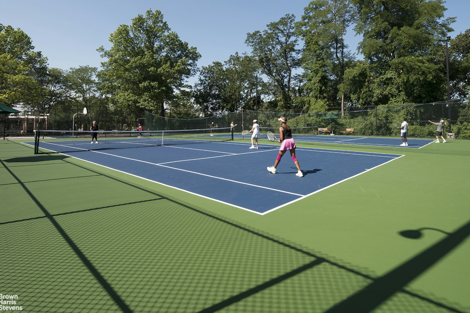 5700 Arlington Avenue, Unit 2X Bronx, NY 10471 - Photo 21 of 23 a tennis court view