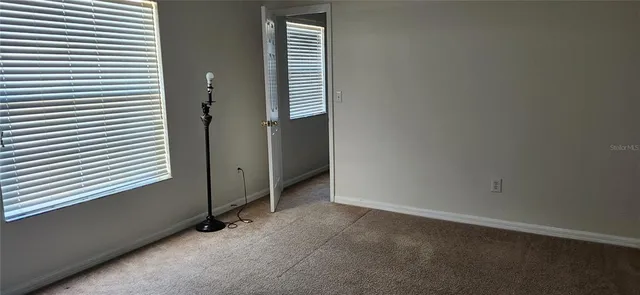 a view of a small space