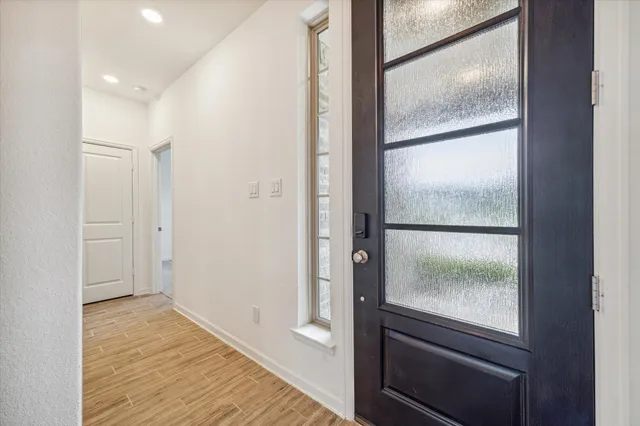 a view of an entryway