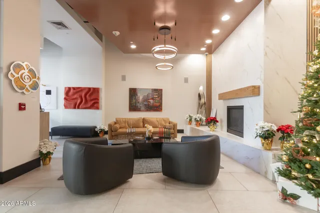 a view of a sign of a front door