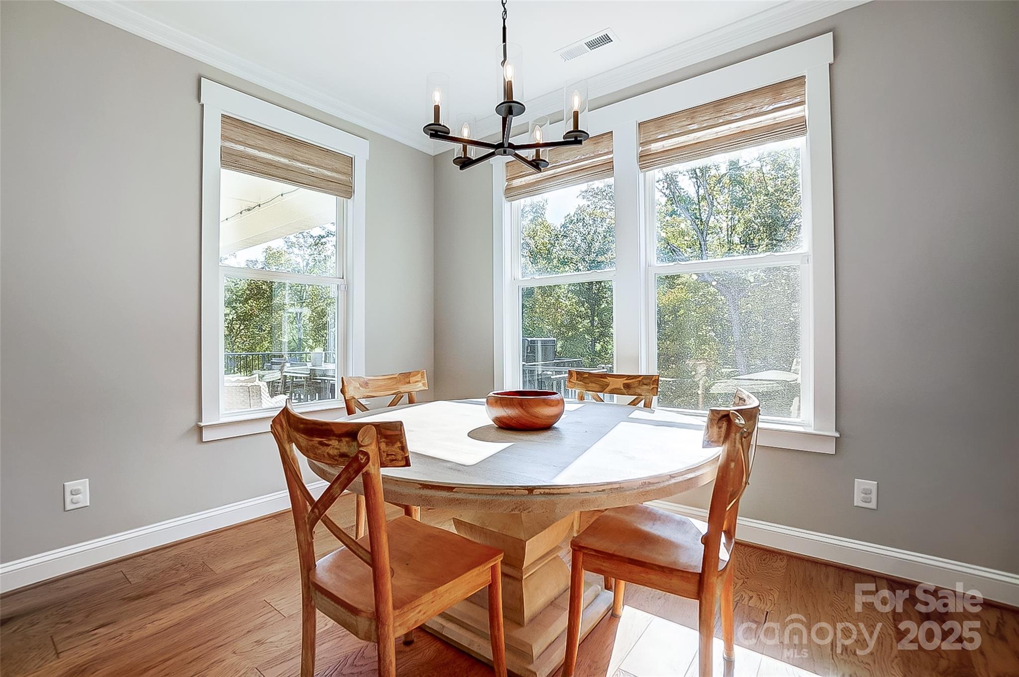 4116 Spring Cove Way Belmont, NC 28012 - Photo 18 of 44 a dining room with furniture window and outside view