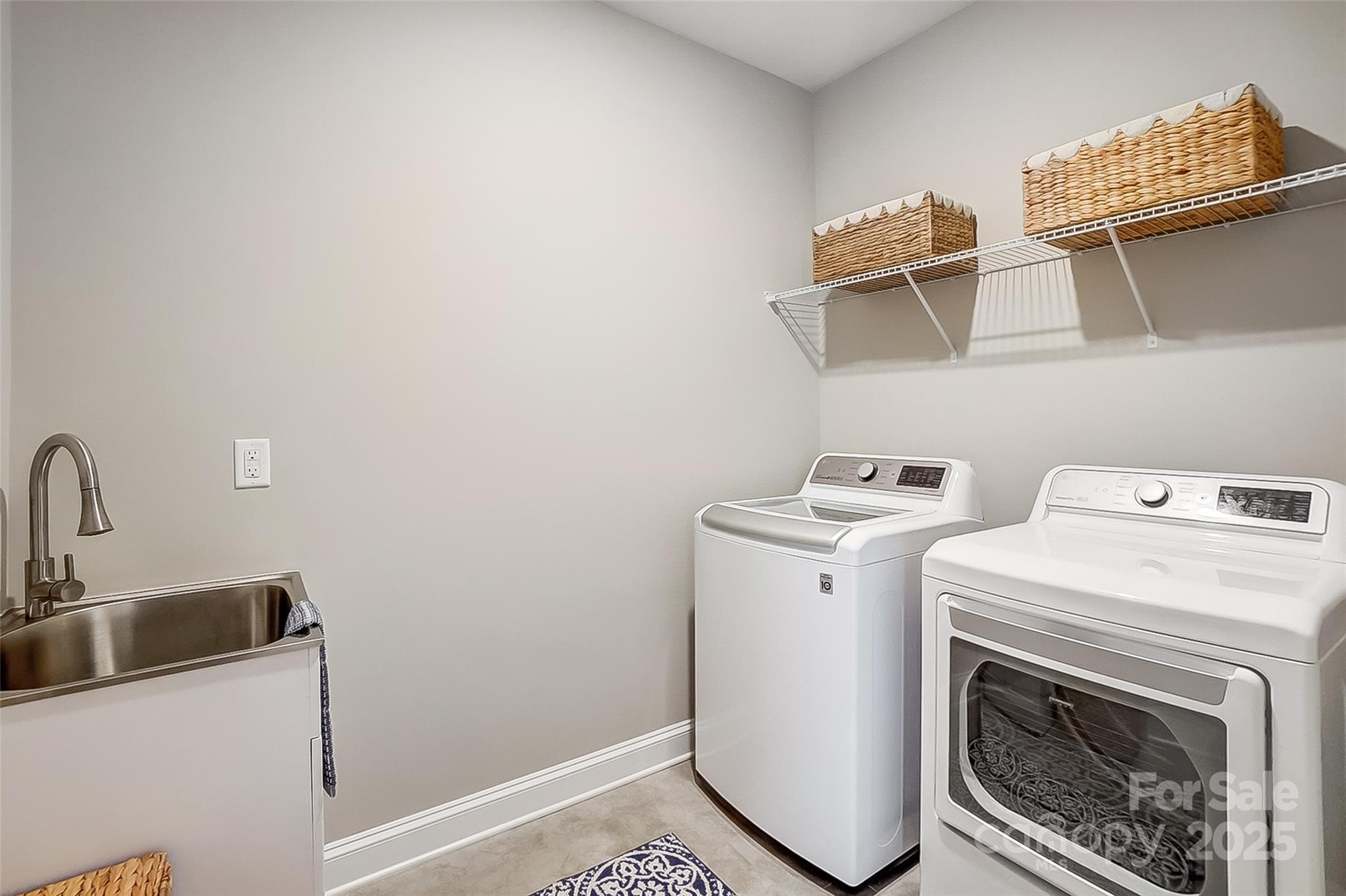 4116 Spring Cove Way Belmont, NC 28012 - Photo 27 of 44 a utility room with dryer and washer