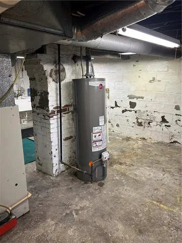 a view of a storage & utility room