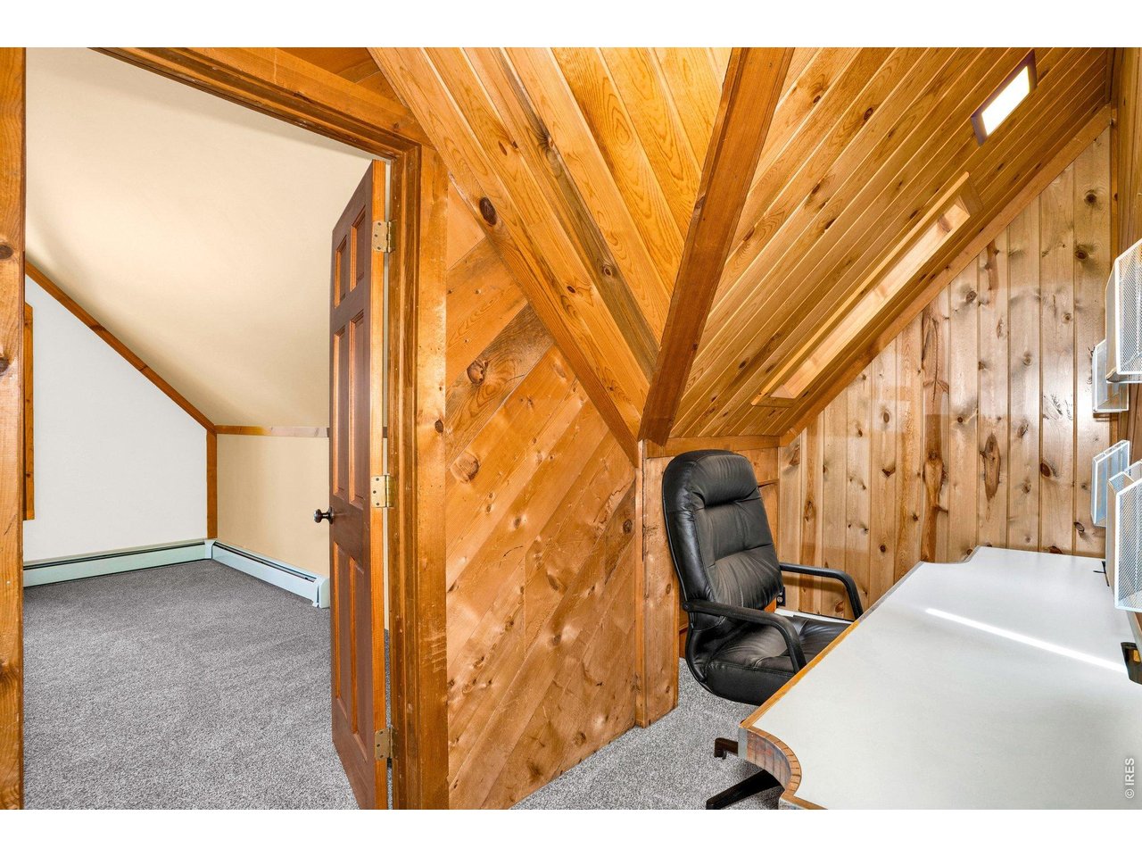 251 Haugen Slide Road Allenspark, CO 80510 - Photo 27 of 42 a view of entryway with wooden floor