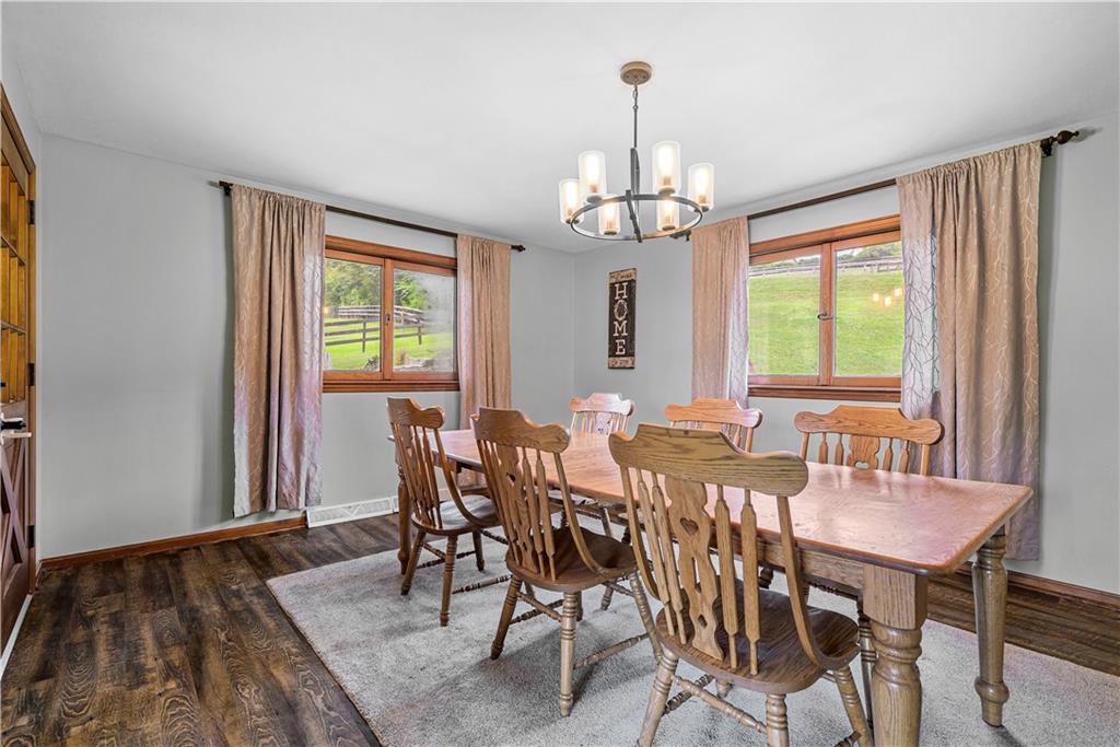 249 Fulton Road Canonsburg, PA 15317 - Photo 3 of 25 a view of a dining room with furniture window and outside view