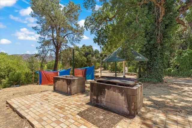 a view of lake with mountain