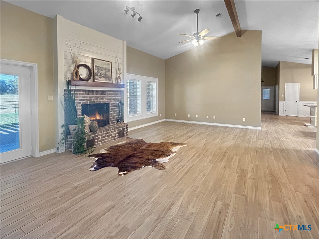 2776 South Highway 77 Cameron, TX 76520 - Photo 4 of 30 a living room with furniture and a fireplace