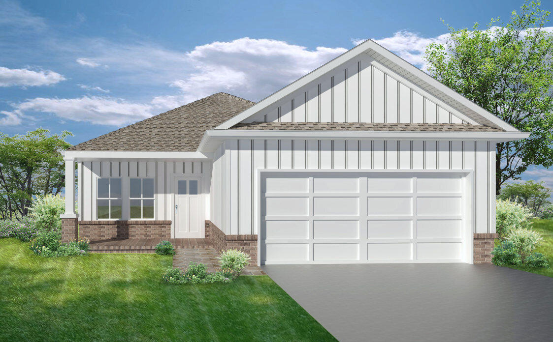 3844 Poverty Creek Road Crestview, FL 32539 - Photo 1 of 2 front view of a house with a yard
