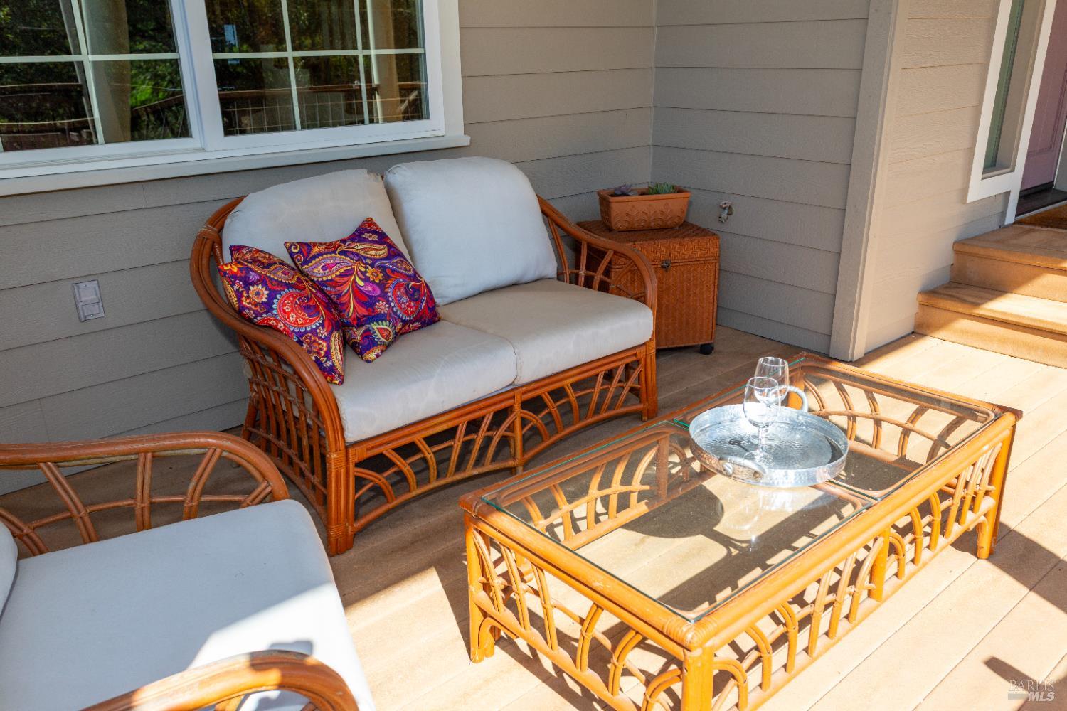 230 Clear Ridge Drive Healdsburg, CA 95448 - Photo 7 of 48 a view of a chairs in balcony
