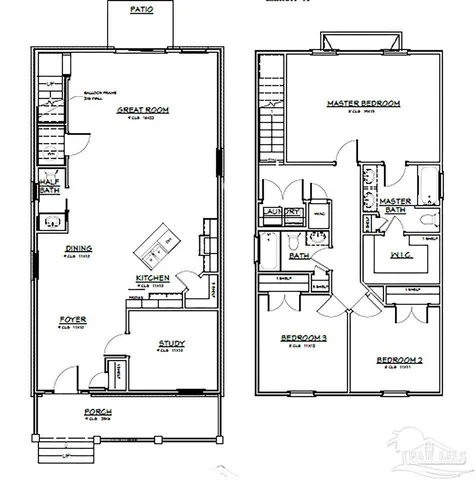 a picture of a floor plan