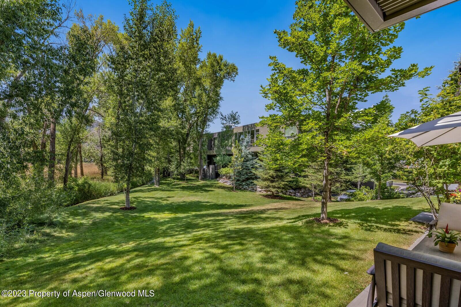 202 Evans Road, Unit 105 Basalt, CO 81621 - Photo 9 of 27 a view of a golf course with a park