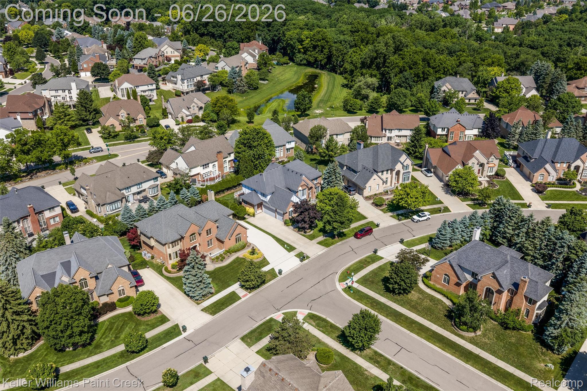 2036 Hickory Trail Drive Rochester, MI 48309 - Photo 73 of 77 79-2036 Hickory Trail Dr - Aerial 0019.jpg