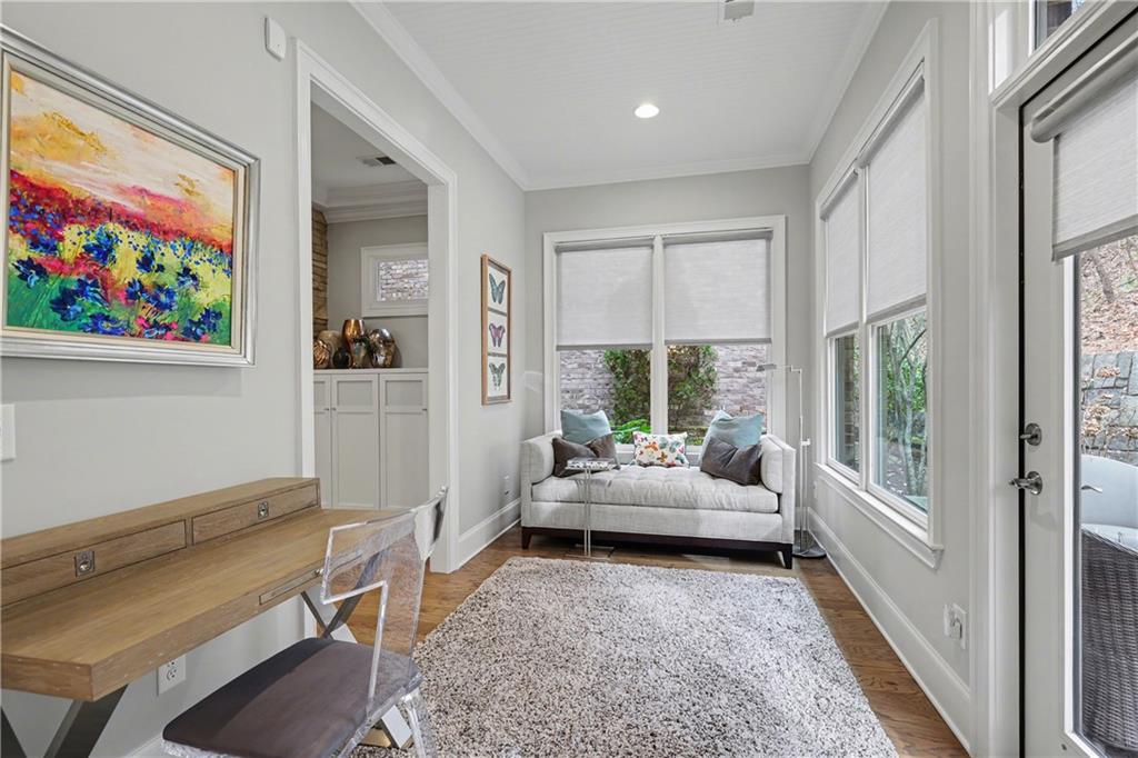 317 Riversedge Drive Atlanta, GA 30339 - Photo 8 of 49 a living room with furniture and a large window