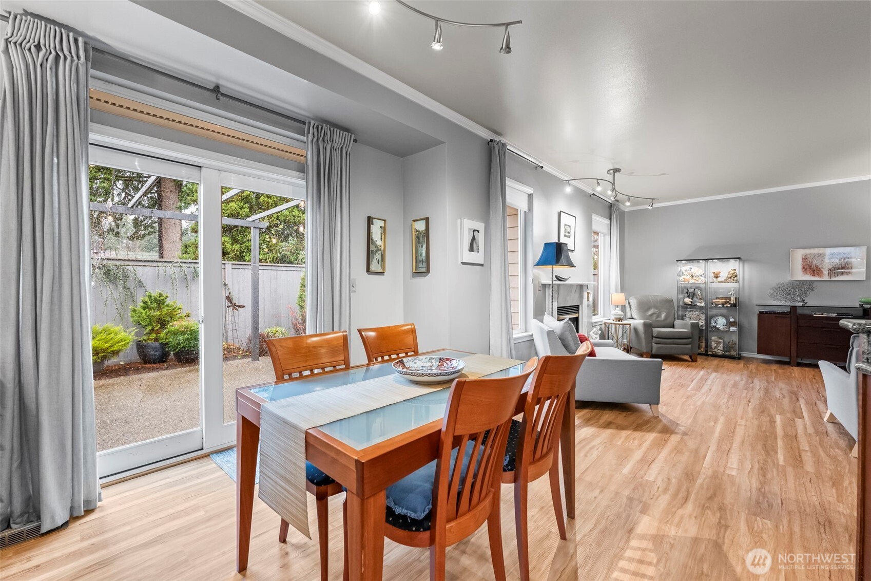 1113 Garden Circle Fircrest, WA 98466 - Photo 6 of 29 a outdoor space with furniture and wooden floor