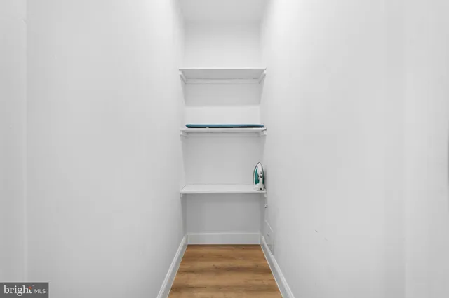 a view of kitchen and utility room