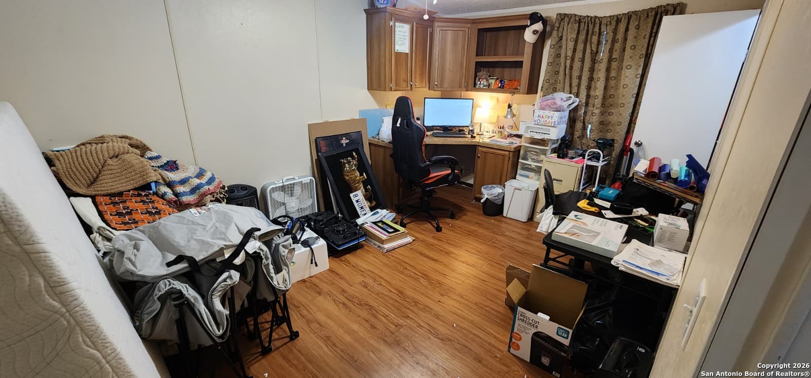 6020 Apache Moon Spring Branch, TX 78070 - Photo 15 of 22 a view of a workspace with furniture and a window