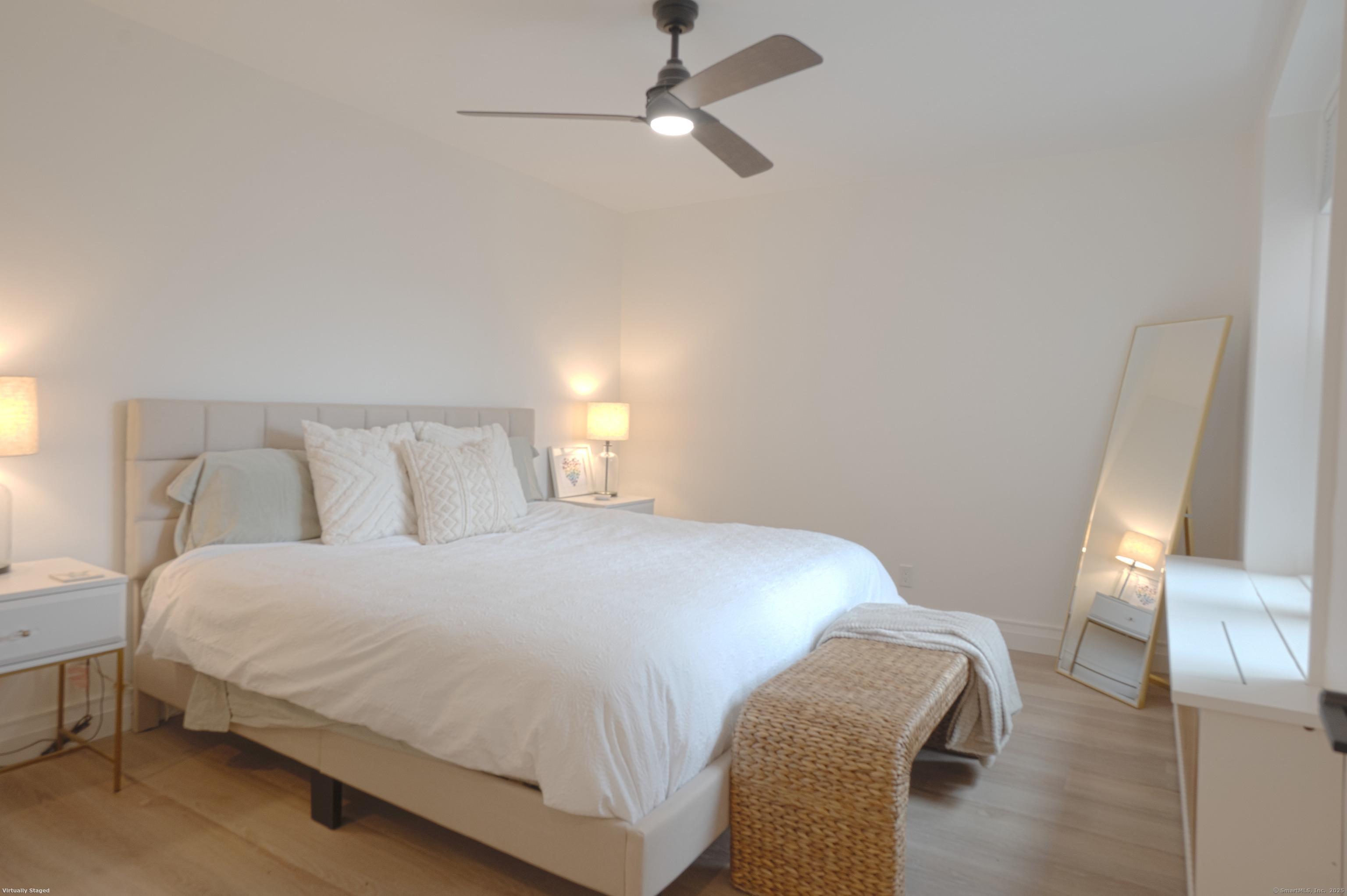 7 4th Street, Unit 4F Stamford, CT 06905 - Photo 14 of 19 Primary bedroom with walk-in closet.