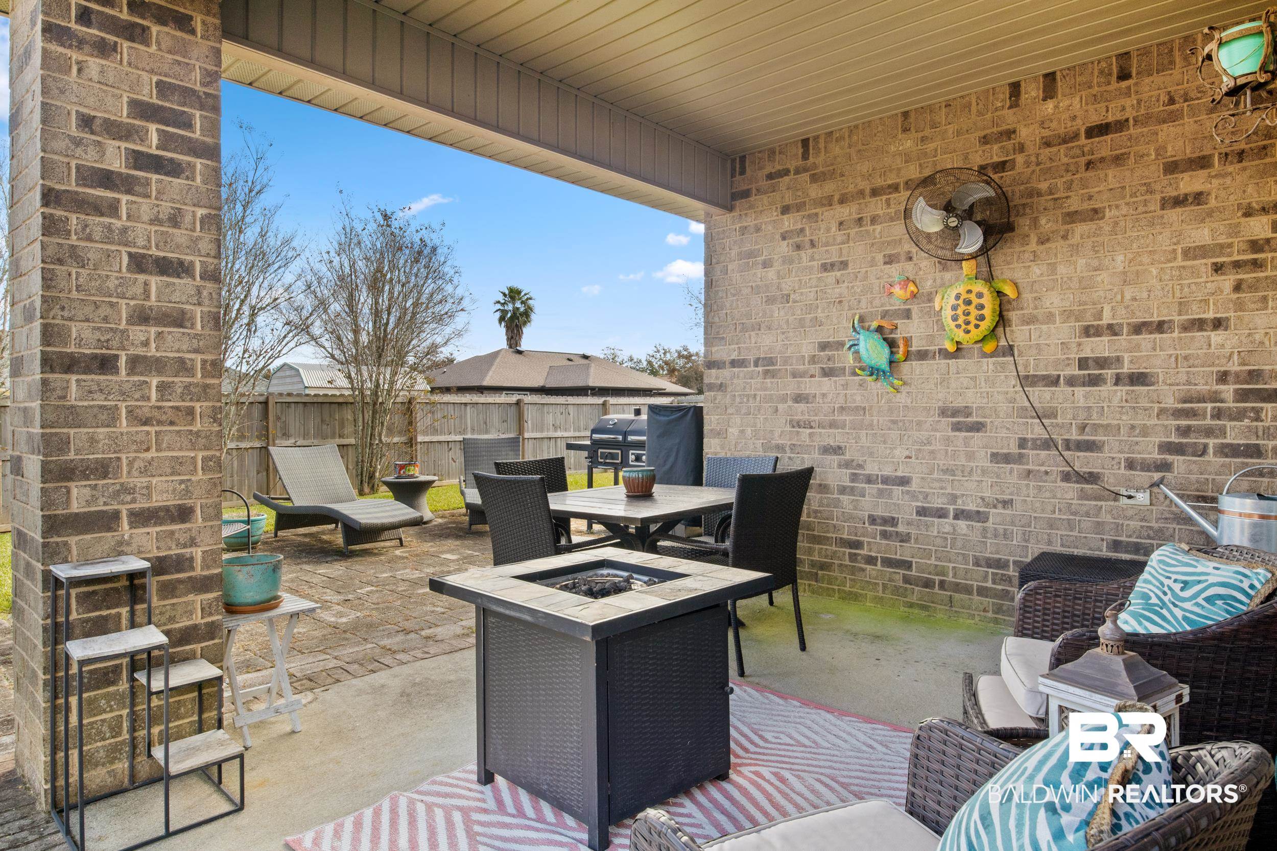 1752 Abbey Loop Foley, AL 36535 - Photo 17 of 21 View of patio with an outdoor fire pit and grilling area