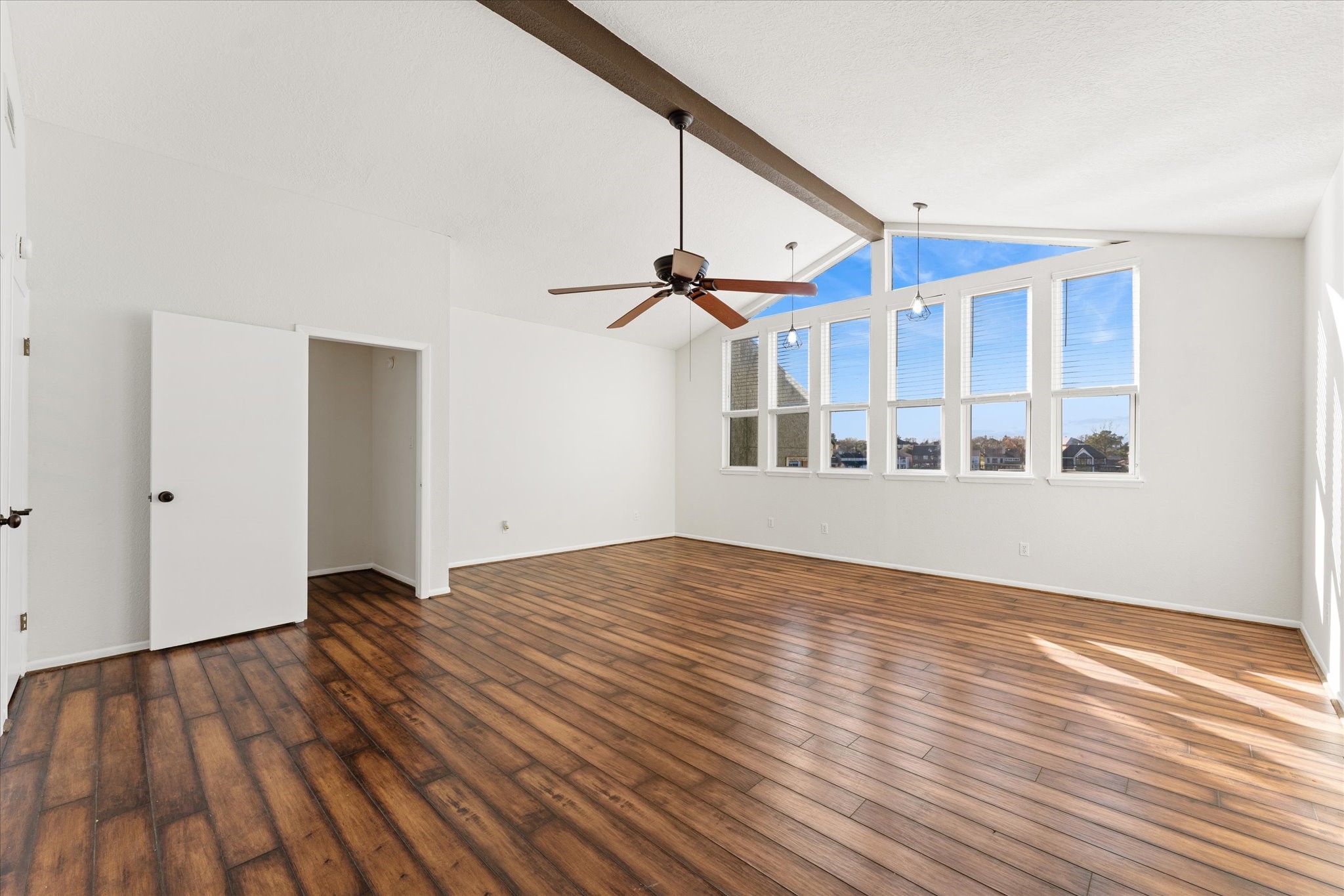 145 Capetown Way Conroe, TX 77356 - Photo 23 of 38 a view of empty room with wooden floor