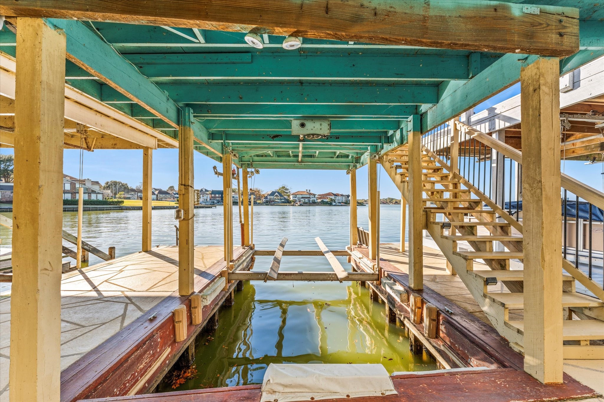 145 Capetown Way Conroe, TX 77356 - Photo 29 of 38 a view of a swimming pool with seating area