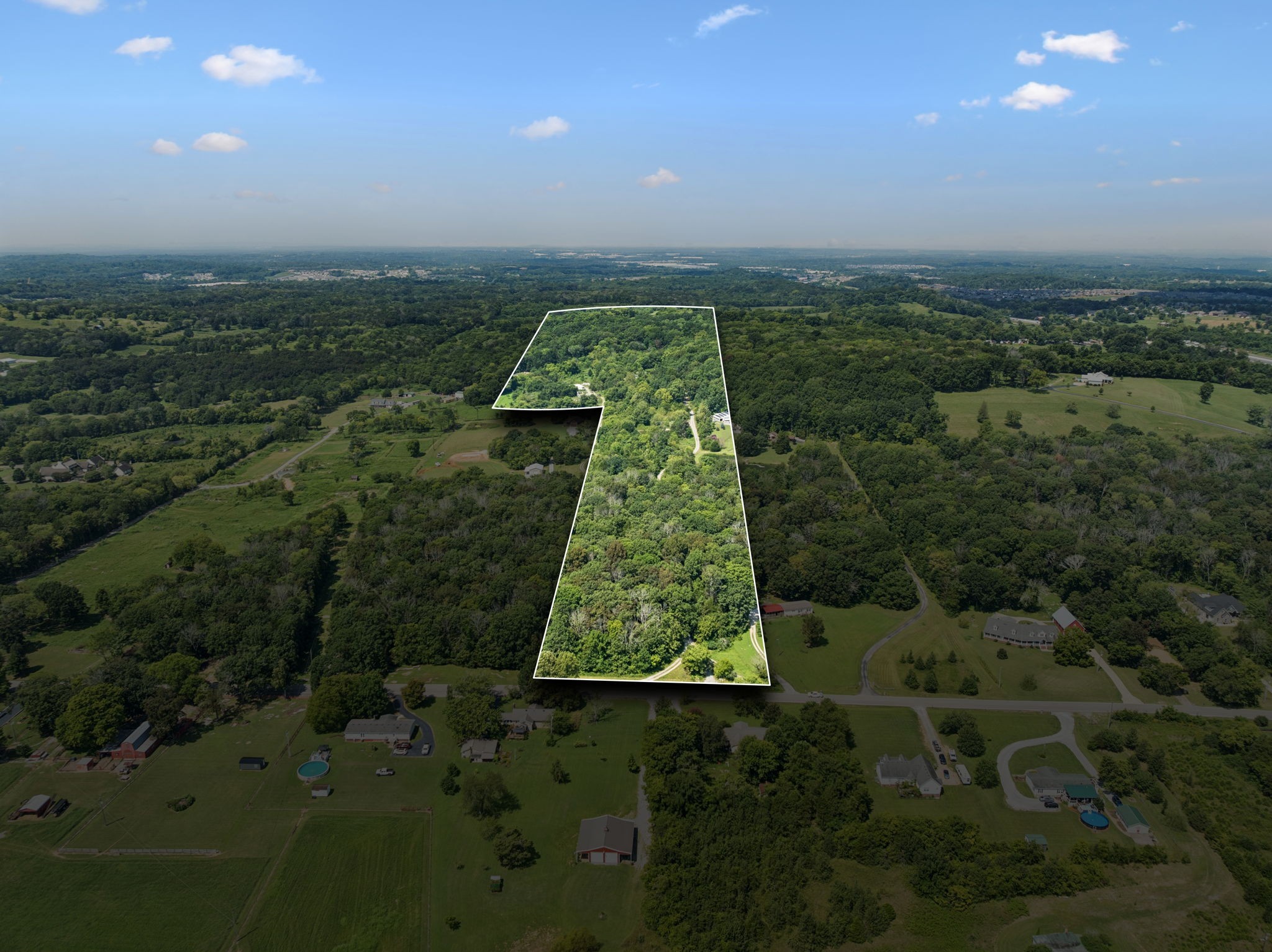 576 Nokes Road Lebanon, TN 37090 - Photo 1 of 11 an aerial view of residential houses with outdoor space and trees