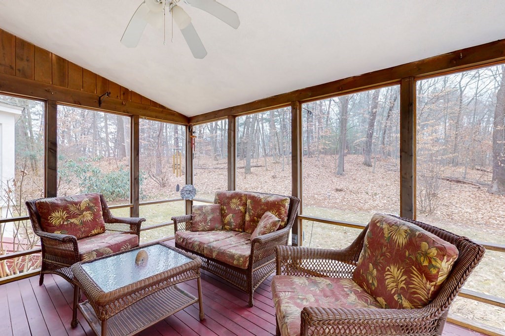 8 Meadowview Road Wayland, MA 01778 - Photo 20 of 40 a living room with furniture and a large window