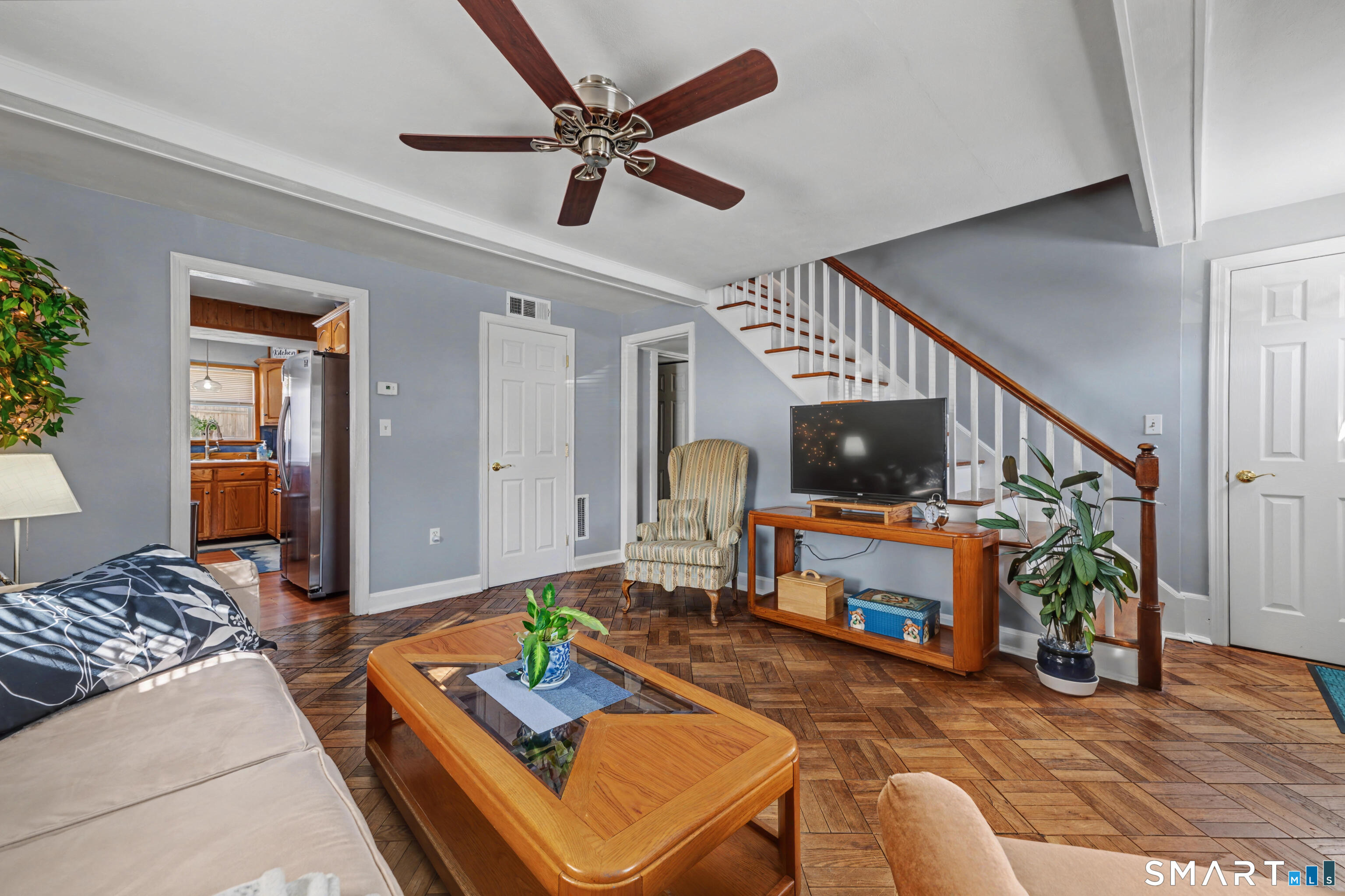 101 Pool Road North Haven, CT 06473 - Photo 11 of 37 a living room with furniture and a flat screen tv