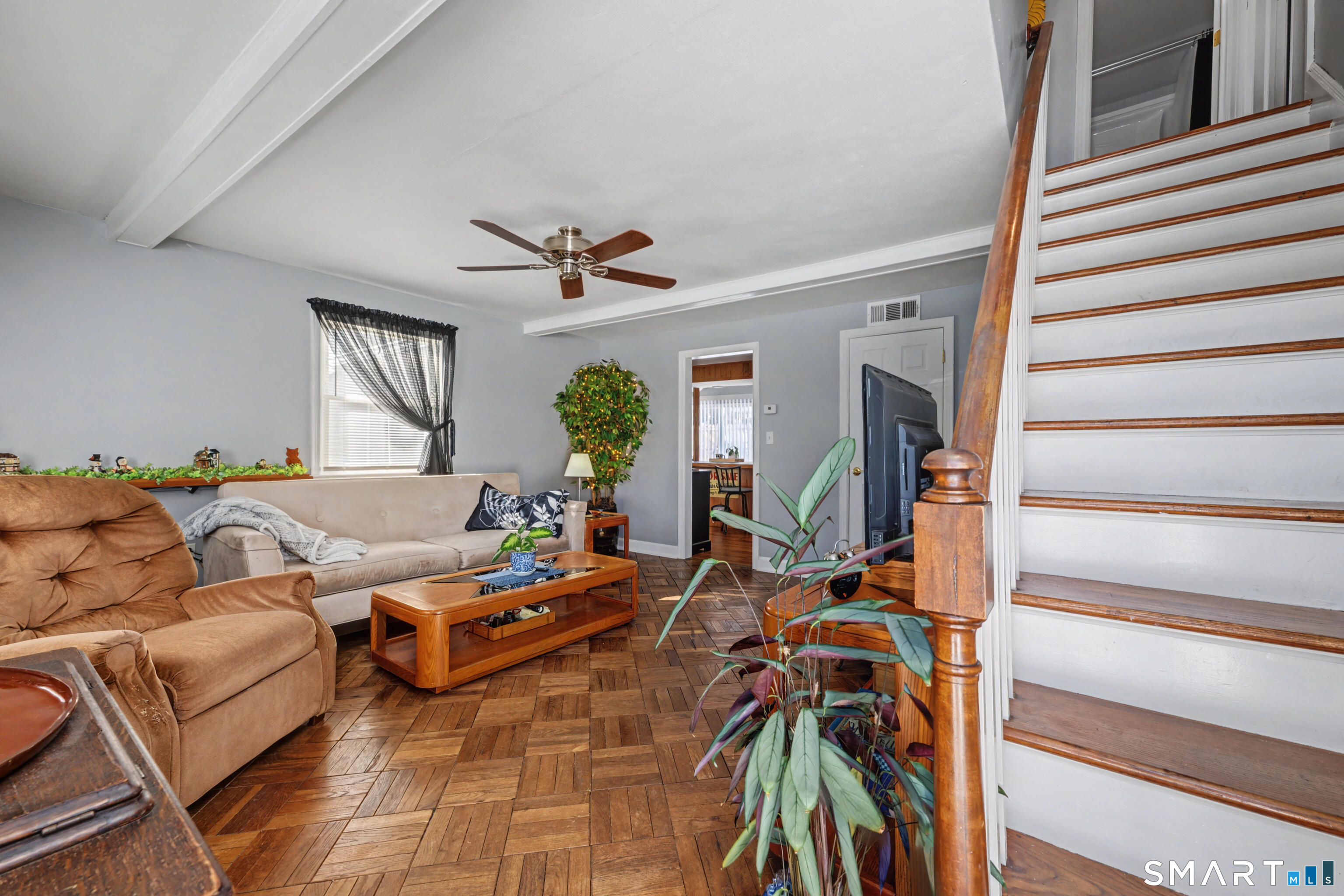 101 Pool Road North Haven, CT 06473 - Photo 12 of 37 a living room with furniture a ceiling fan and a window