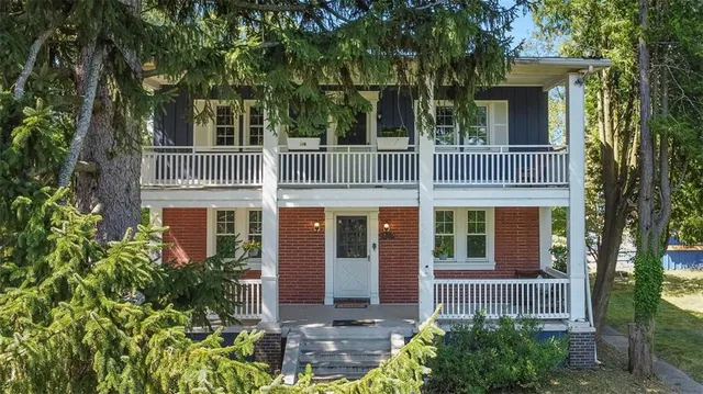 front view of a house