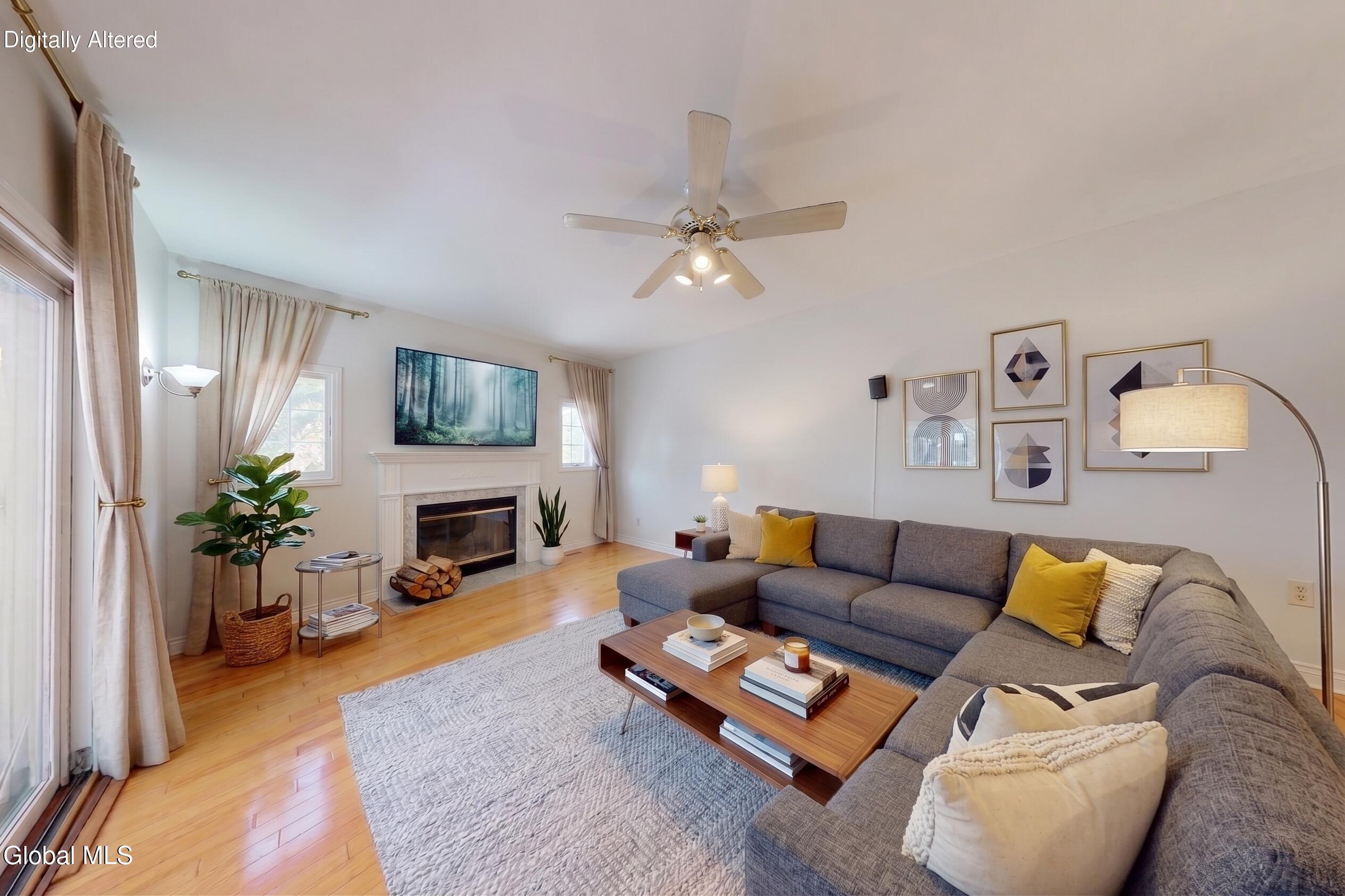 241 Van Aernem Road Malta, NY 12020 - Photo 24 of 39 Living room staged