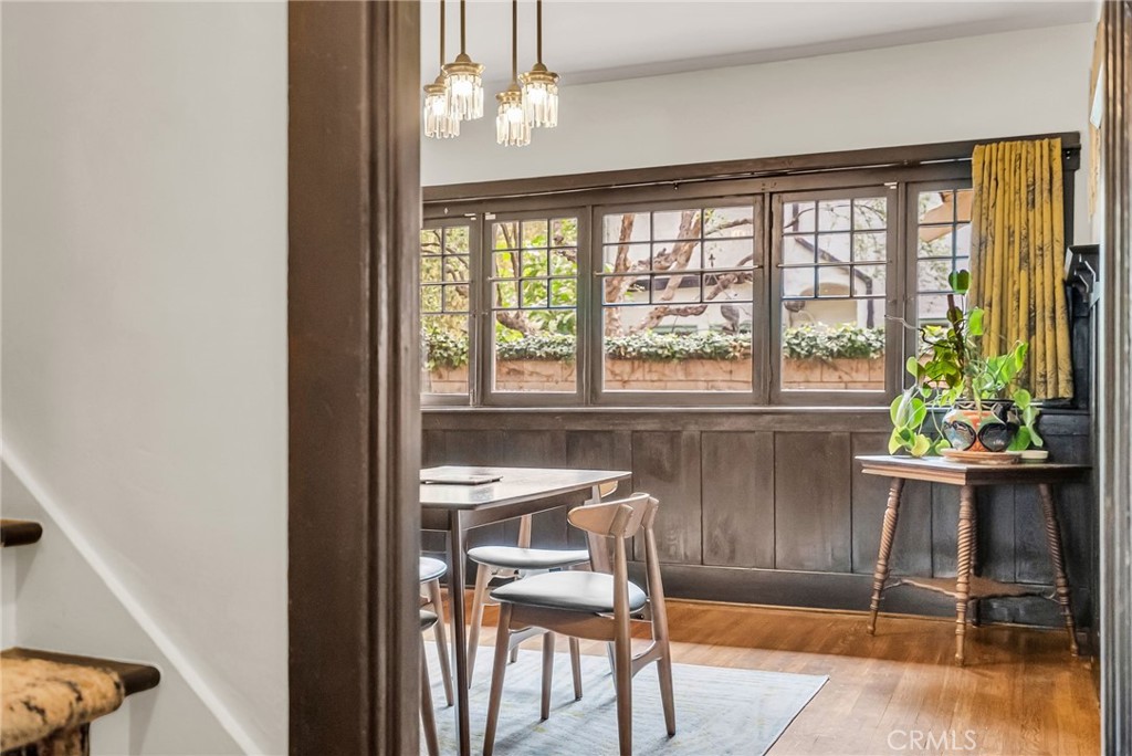 4465 5th Street Riverside, CA 92501 - Photo 13 of 56 a view of a dining room with furniture window and outside view