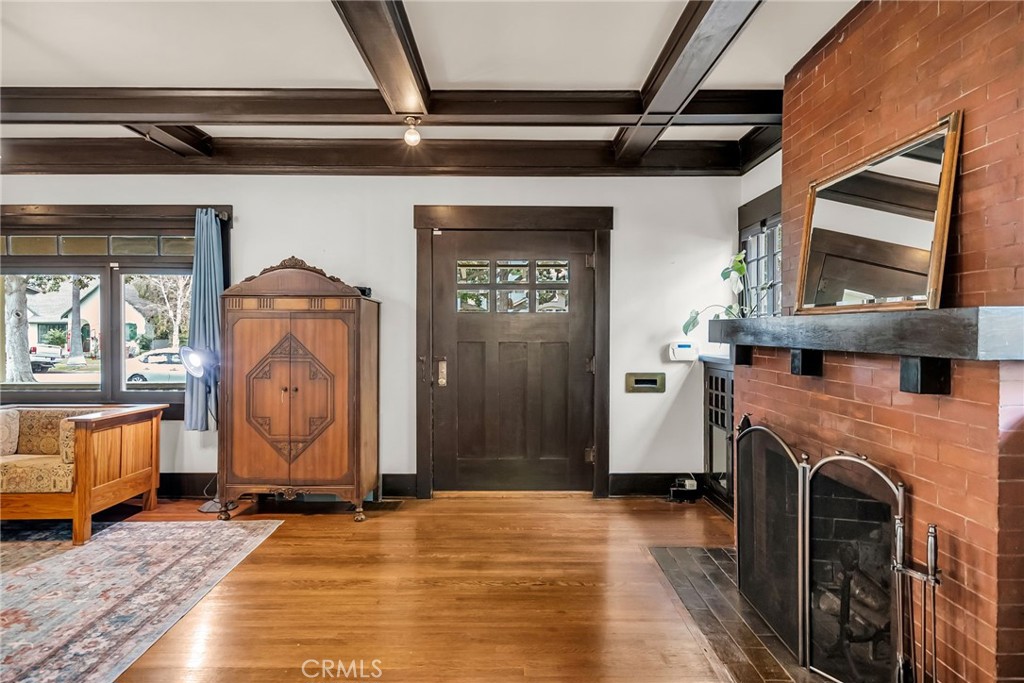 4465 5th Street Riverside, CA 92501 - Photo 7 of 56 a view of livingroom with furniture and fireplace