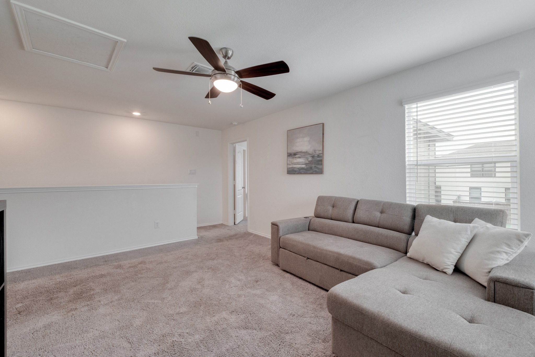 508 Barbary Coast Lane Jarrell, TX 76537 - Photo 14 of 27 a living room with furniture and a window
