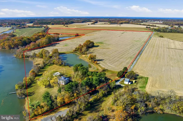 a view of an ocean and beach