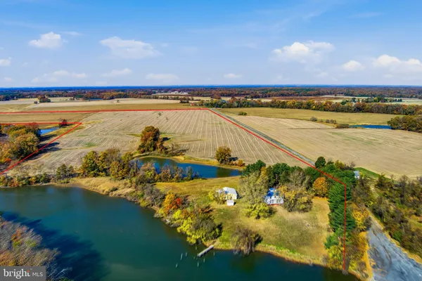 a view of an ocean and beach