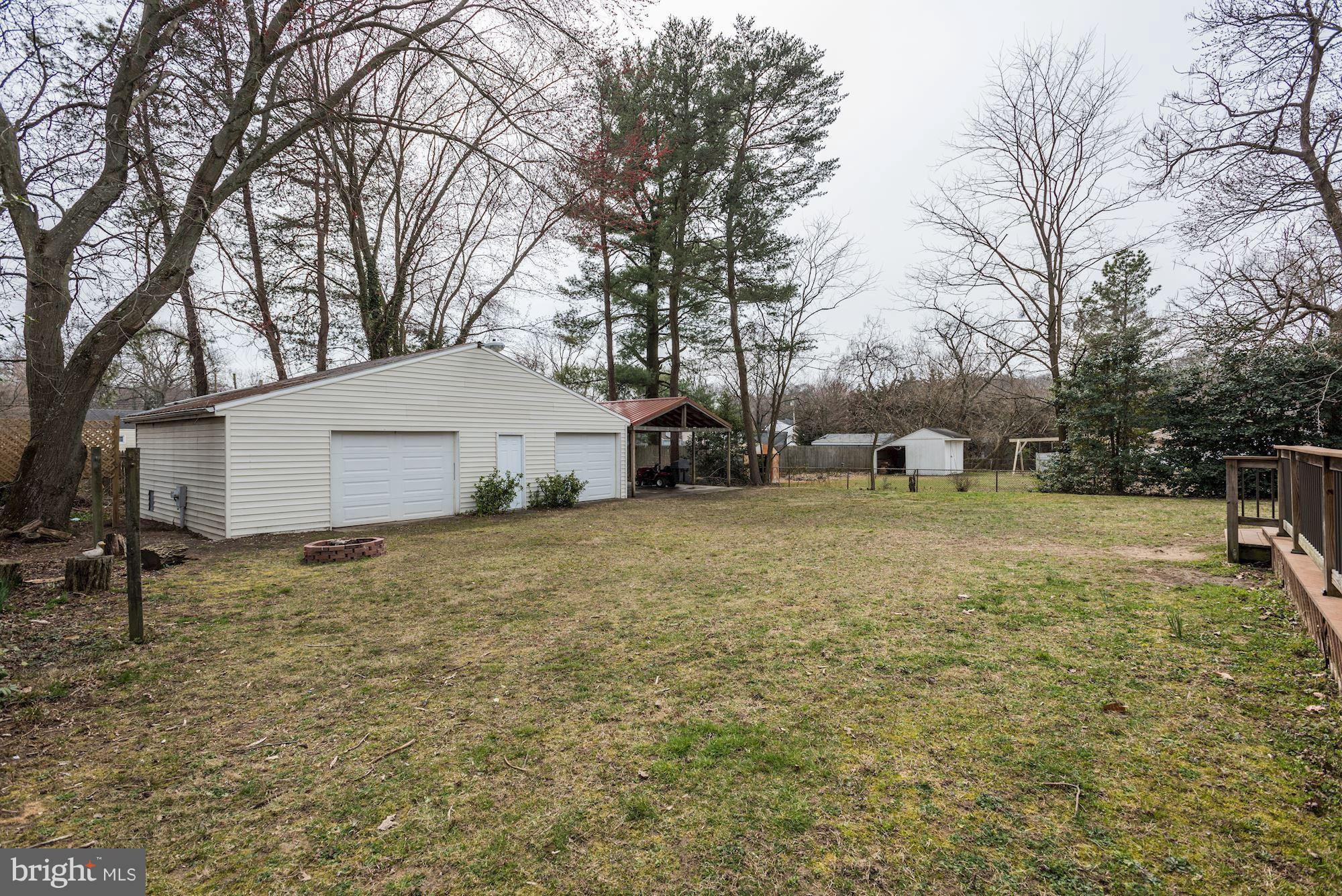 265 Pertch Road Severna Park, MD 21146 - Photo 28 of 30 Expansive back yard with fire pit