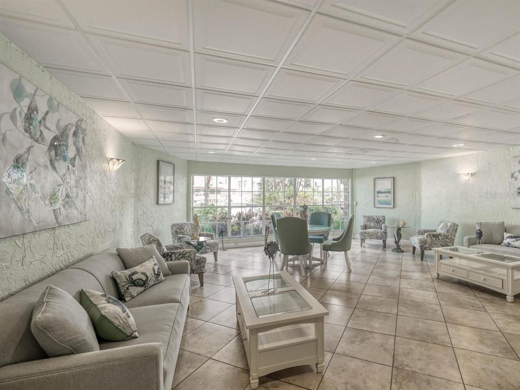 4939 Floramar Terrace, Unit 904 New Port Richey, FL 34652 - Photo 33 of 53 a living room with furniture and a large window