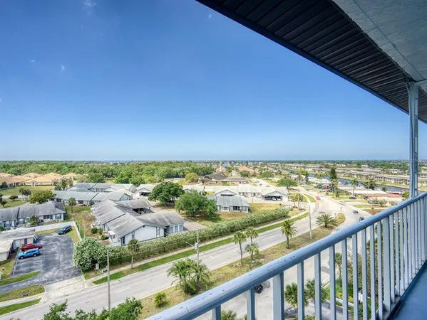 a view of city and ocean