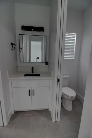 a view of empty room