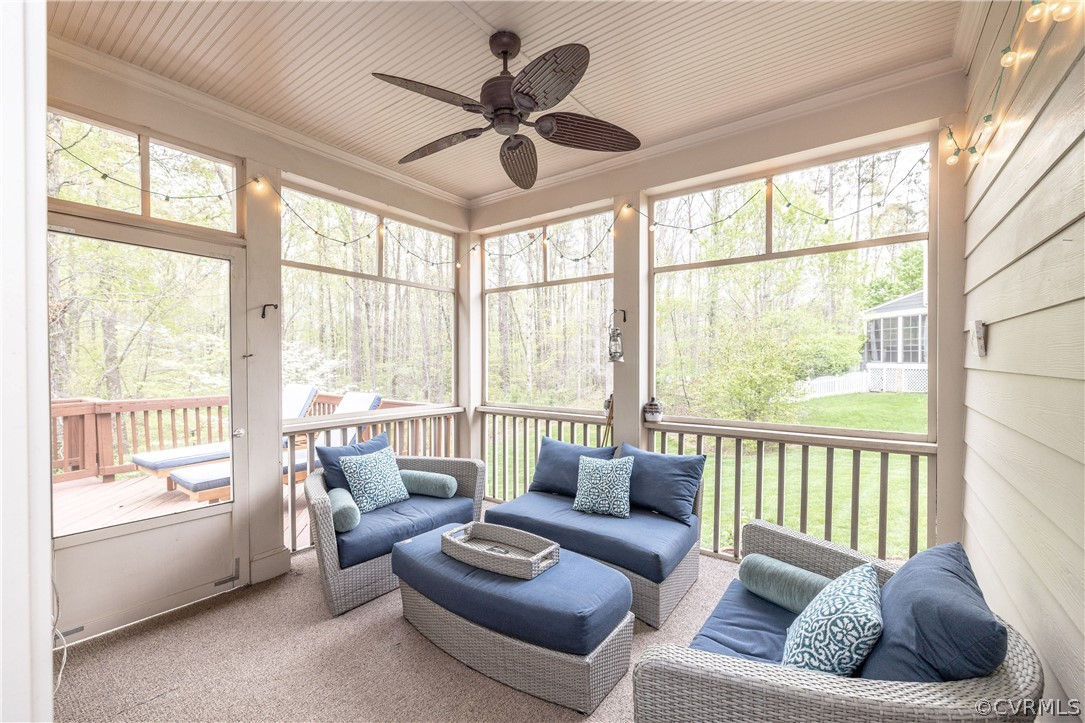 13201 Tipple Point Road Midlothian, VA 23114 - Photo 18 of 50 a living room with furniture and a large window