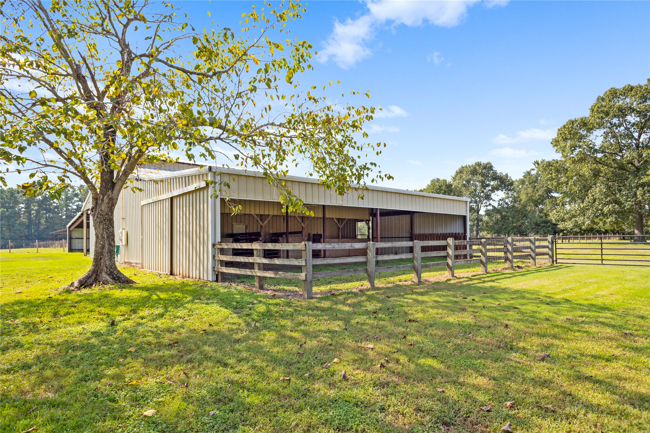7875 Willys Road New Waverly, TX 77358 - Photo 38 of 45 a view of a house with a yard and sitting area