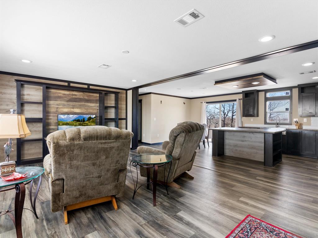 3760 Dewebber Road Bowie, TX 76230 - Photo 29 of 35 a living room with furniture and a large window