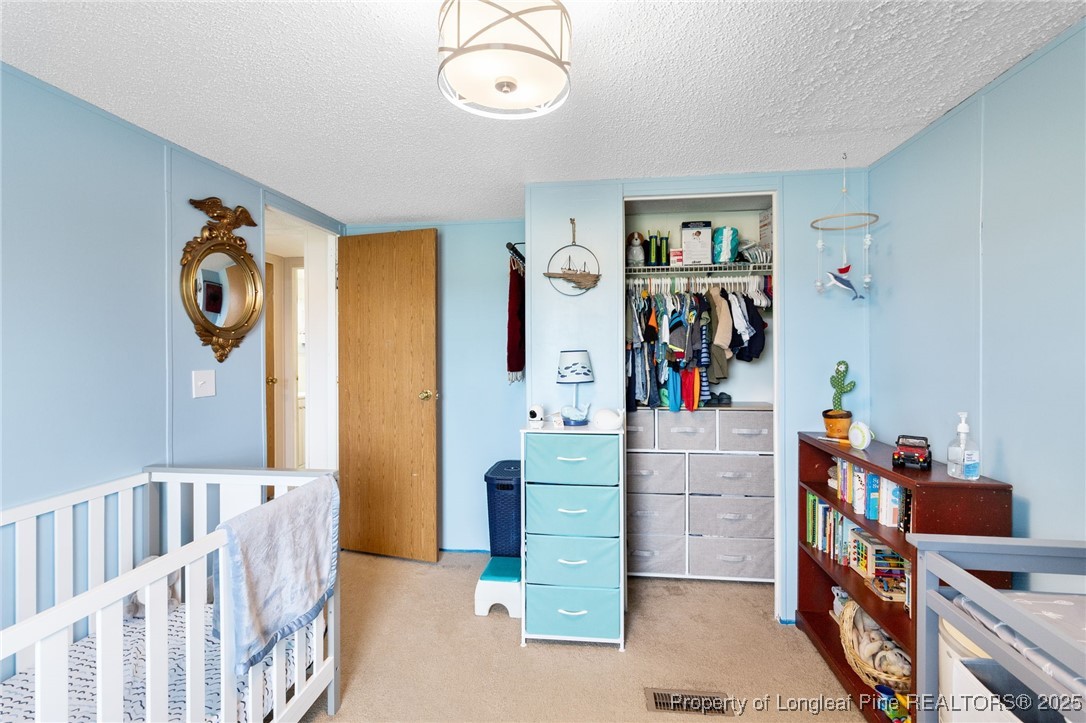 3376 Wade-Stedman Road Wade, NC 28395 - Photo 20 of 35 a view of a bedroom with baby crib and toys