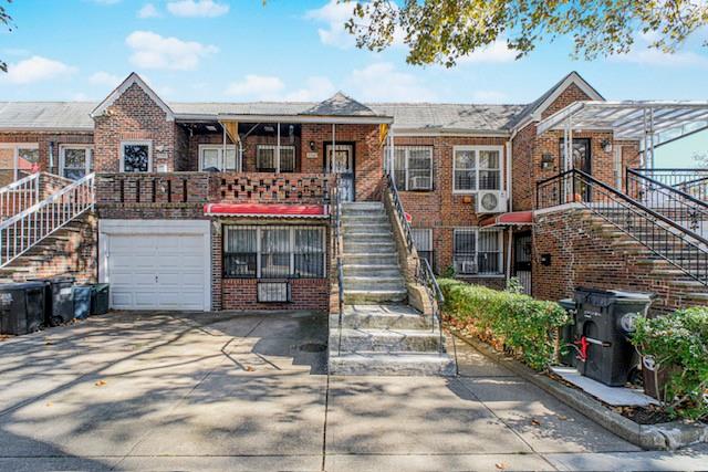 a front view of a house with a porch