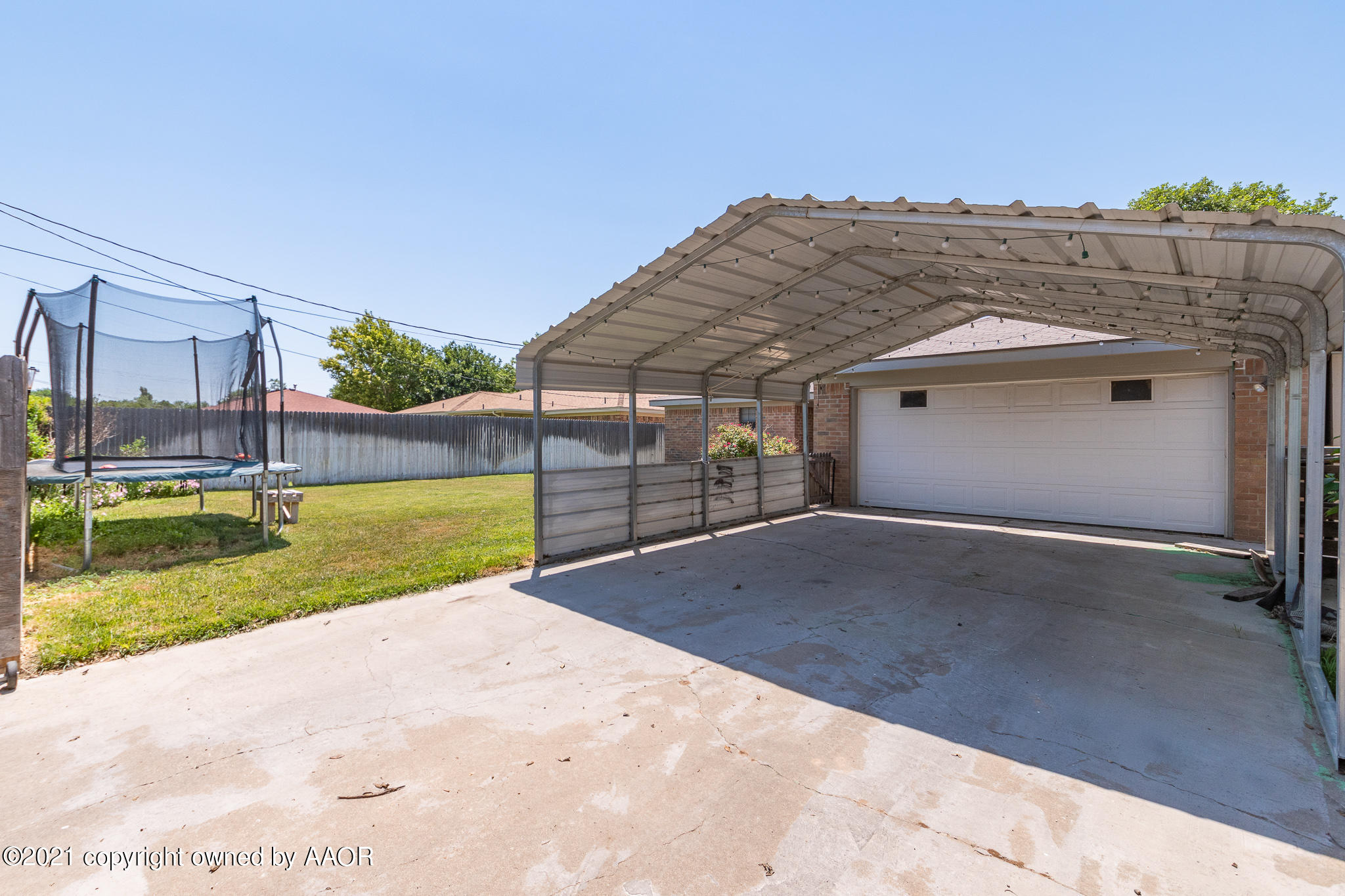 7306 Imperial Drive Amarillo, TX 79121 - Photo 24 of 24 a view of a backyard