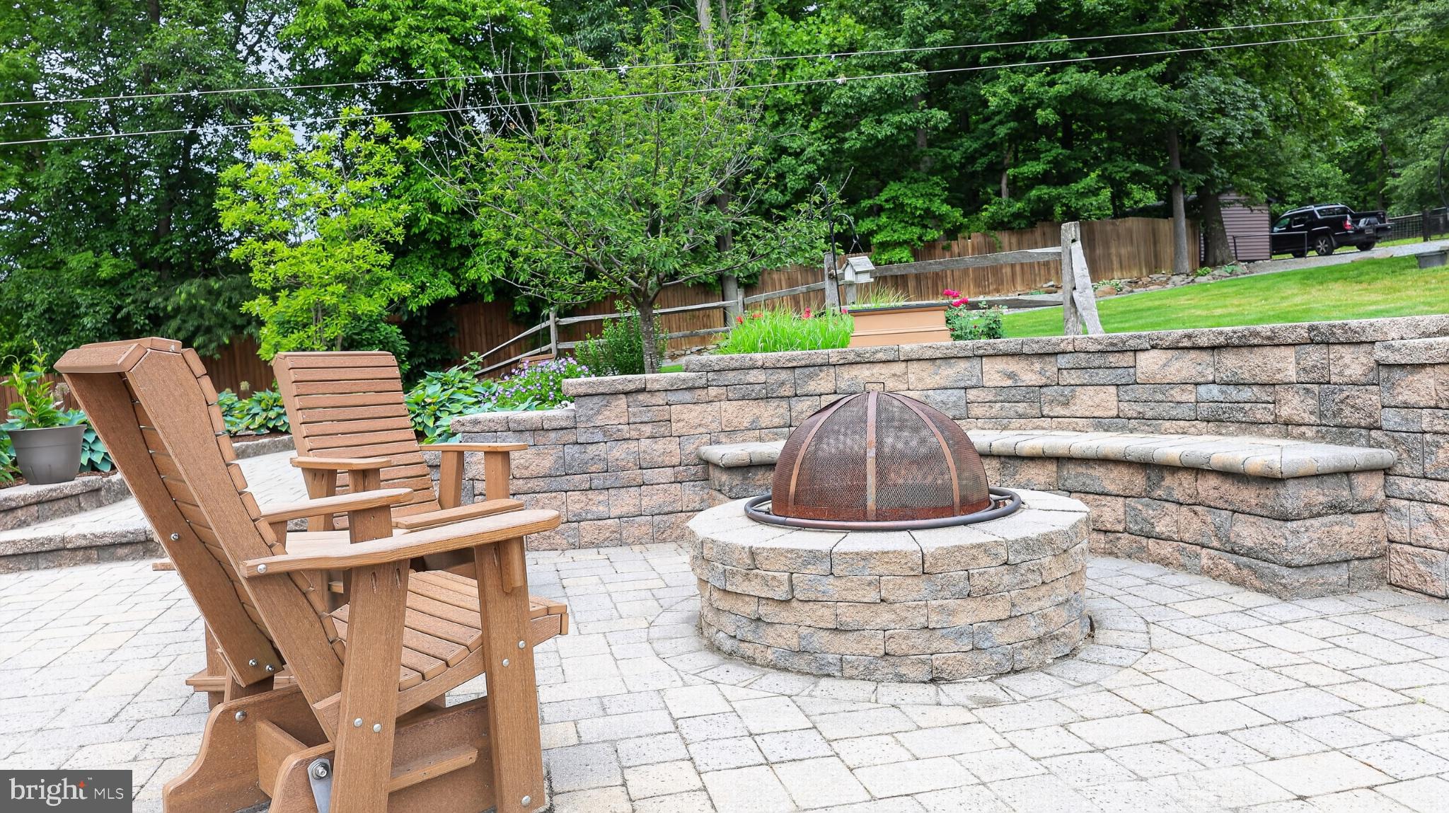 5325 Hammond Road New Holland, PA 17557 - Photo 41 of 73 Cozy fire pit retreat in nature.