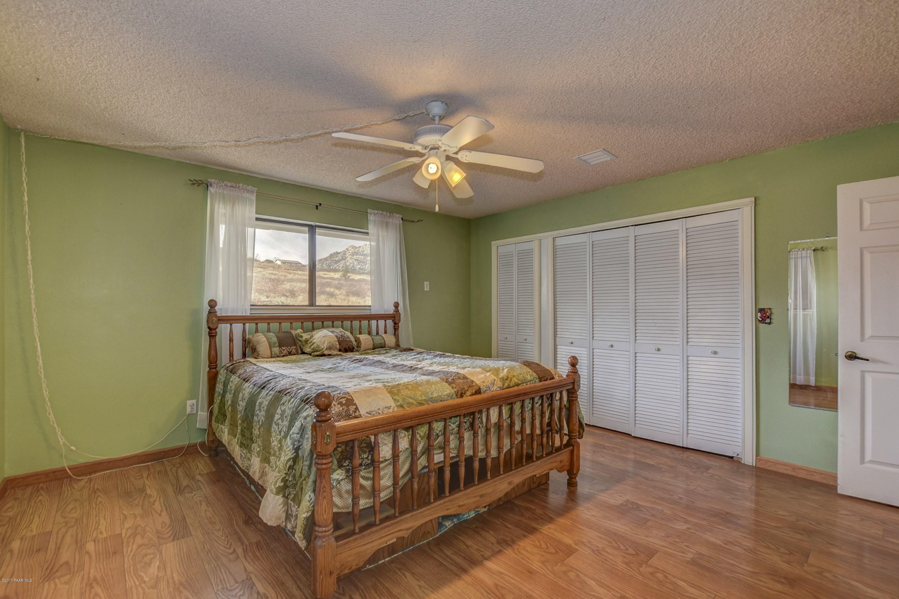 2356 West Bridle Path Road Prescott, AZ 86305 - Photo 12 of 33 Master Bedroom w/Granite Mtn Views