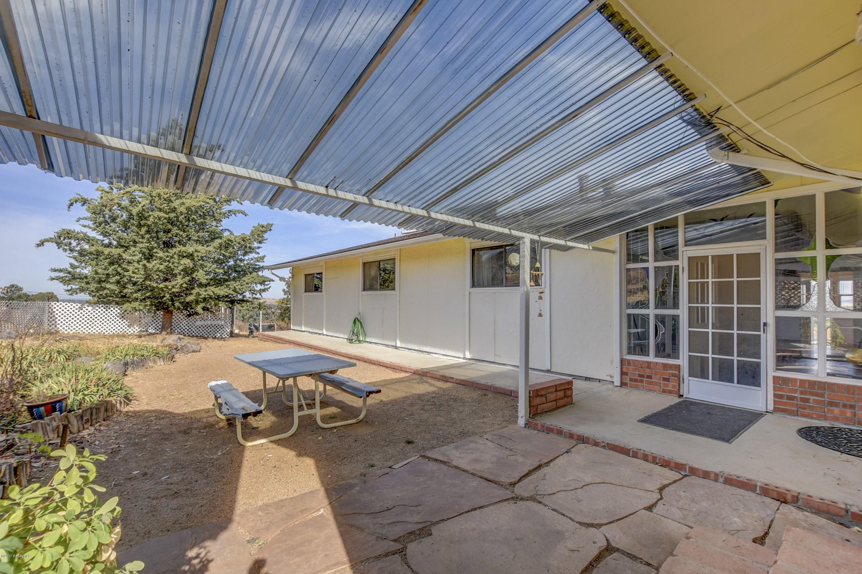 2356 West Bridle Path Road Prescott, AZ 86305 - Photo 25 of 33 Fenced Backyard