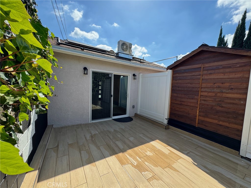 827 Delaware Road, Unit ADU Burbank, CA 91504 - Photo 20 of 20 a view of a house with a backyard