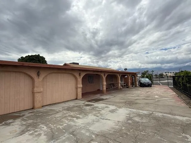 a big house with a outdoor space